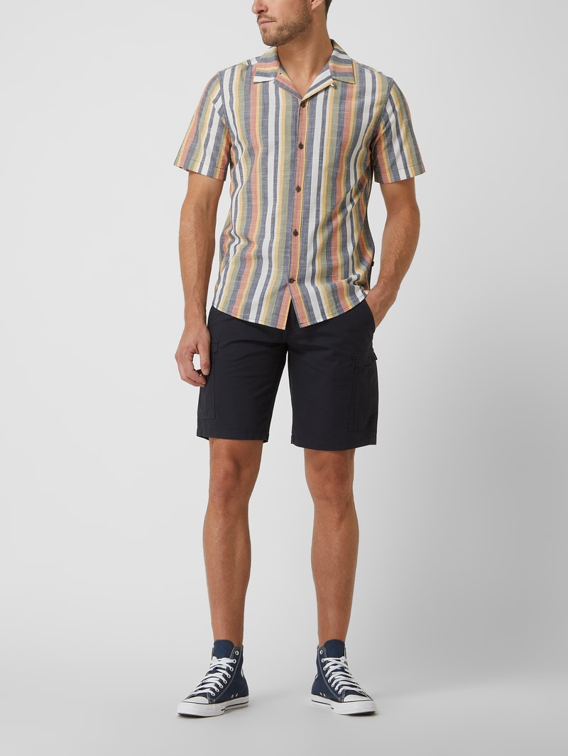 Cargoshorts mit Stretch-Anteil in marineblau