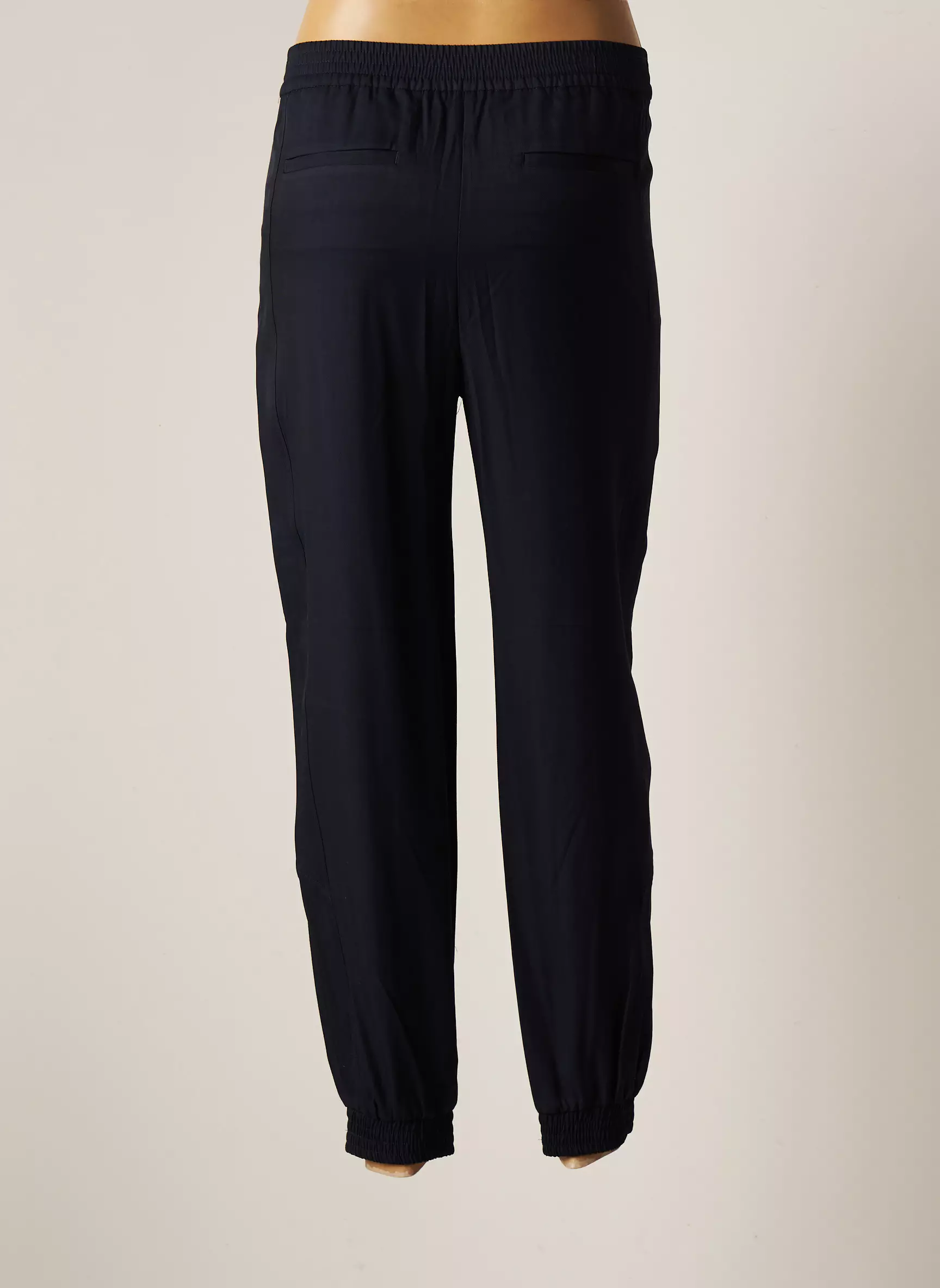 Esprit Pantalons Droits Femme couleur bleu
