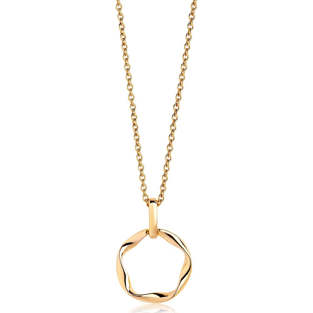Sif Jakobs Jewellery Chaînette 925 Argent or jaune collier