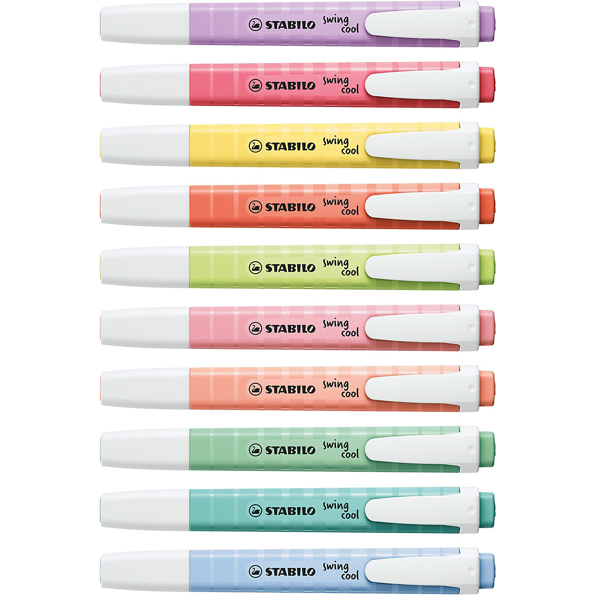 Textmarker swing cool Pastel, 8 Farben