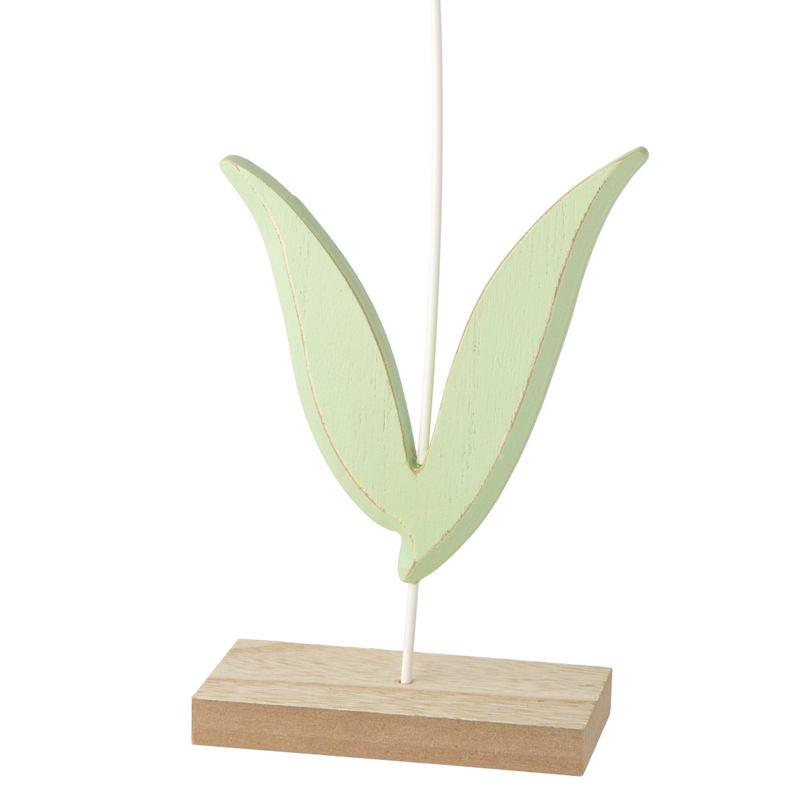 Deko-Aufsteller Tulpe aus Holz