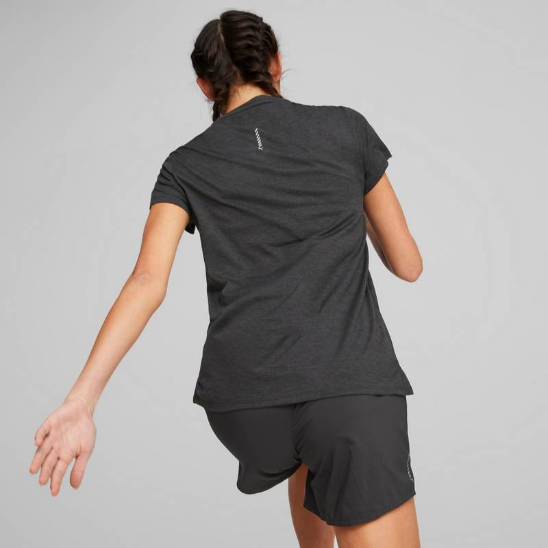 PUMA RUN FAVORITE HEATHER Funktionsshirt Damen