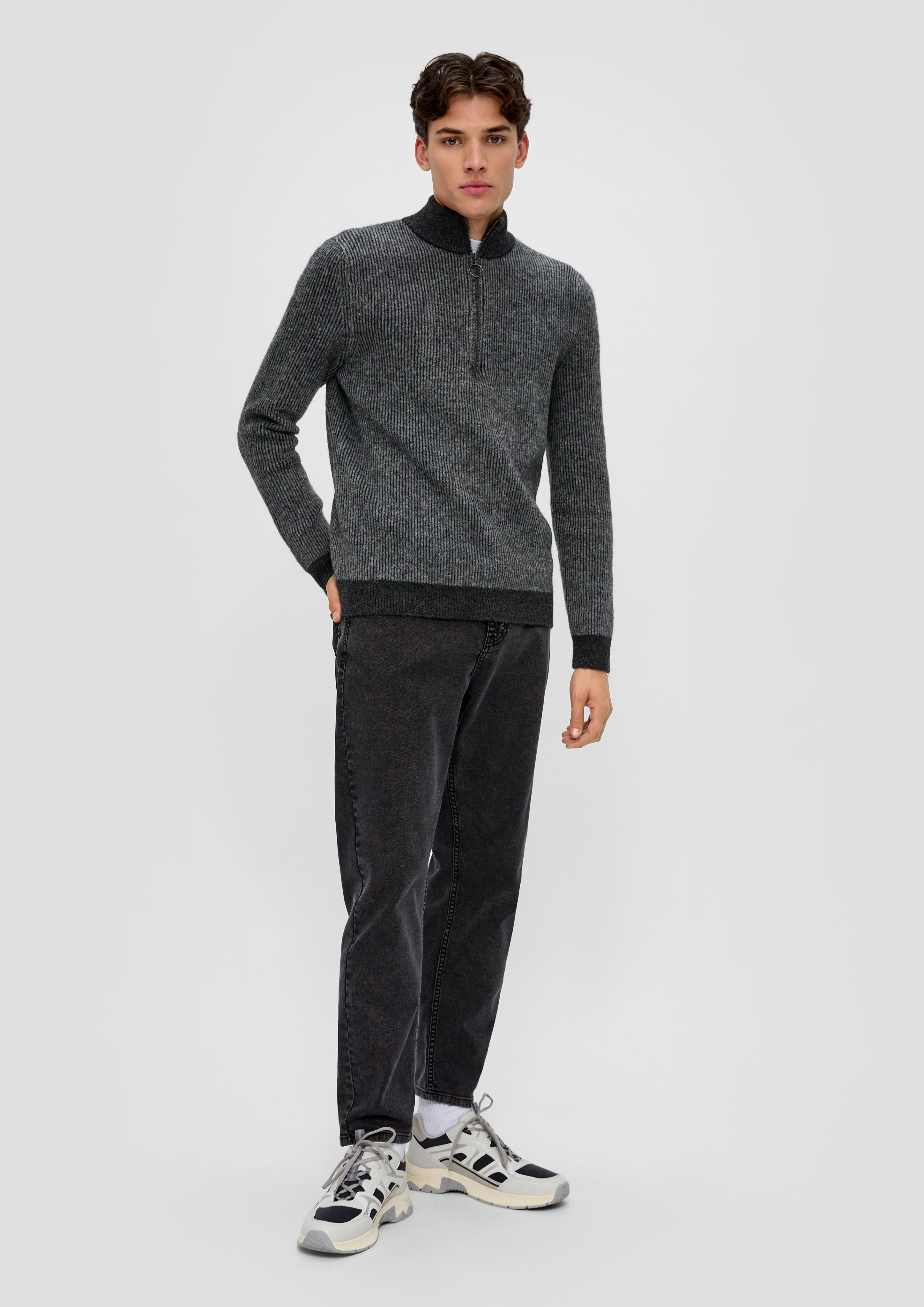 Strickpullover mit Rippstruktur  2138586-99W0
