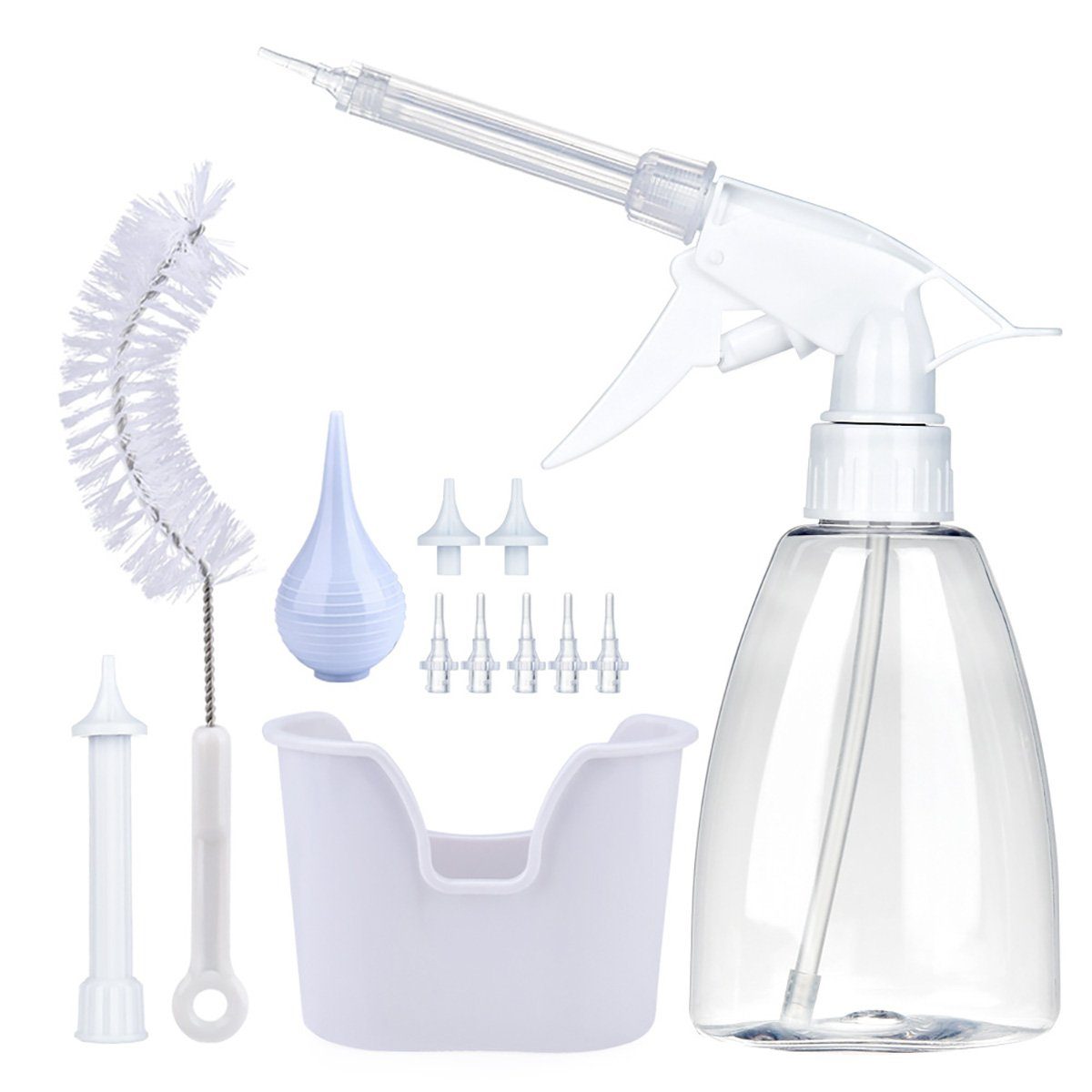götäzer Ohrenreiniger Ohrenreinigungsset, Ohrenschmalz-Reinigungswerkzeug (300 ml), 1-tlg., Sanft und sicher, austauschbare Hygiene-Tipps: sauber und hygienisch