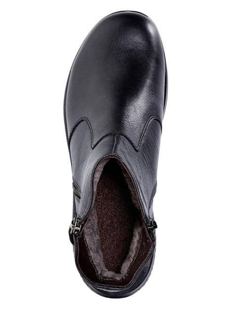 Stiefelette mit Lammfellfutter