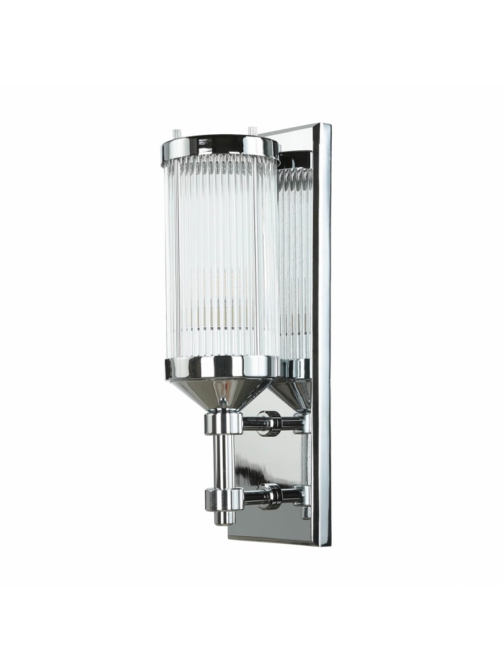 Licht-Erlebnisse Wandlampe EEK F in Chrom Klar/Transparent günstig kaufen onesize