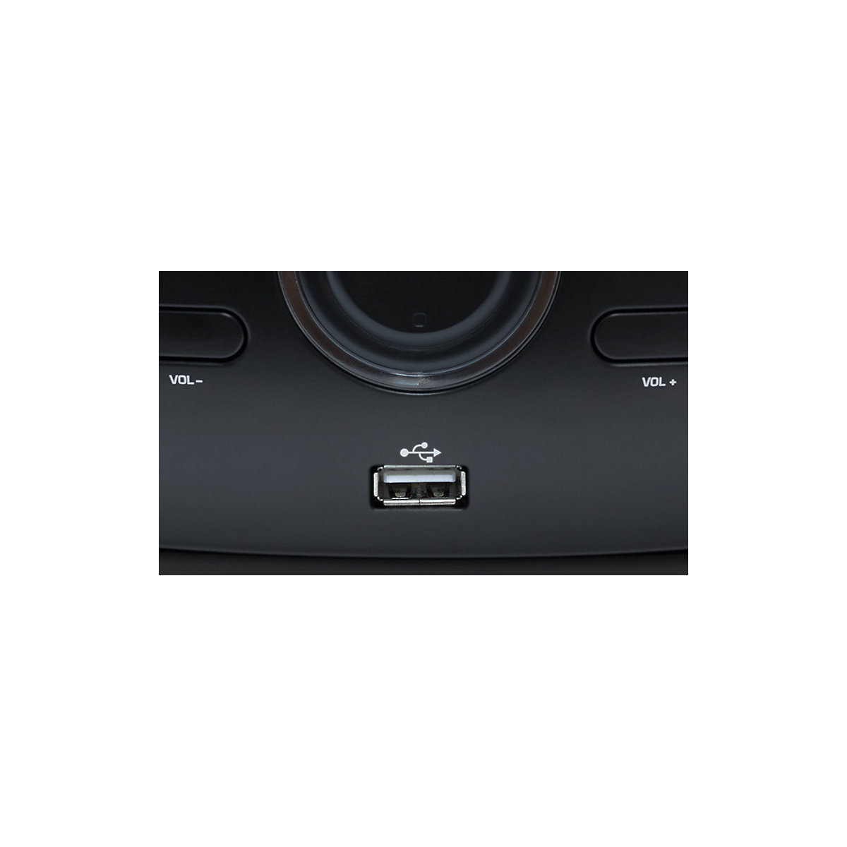 Tragbares CD/Radio mit USB schwarz