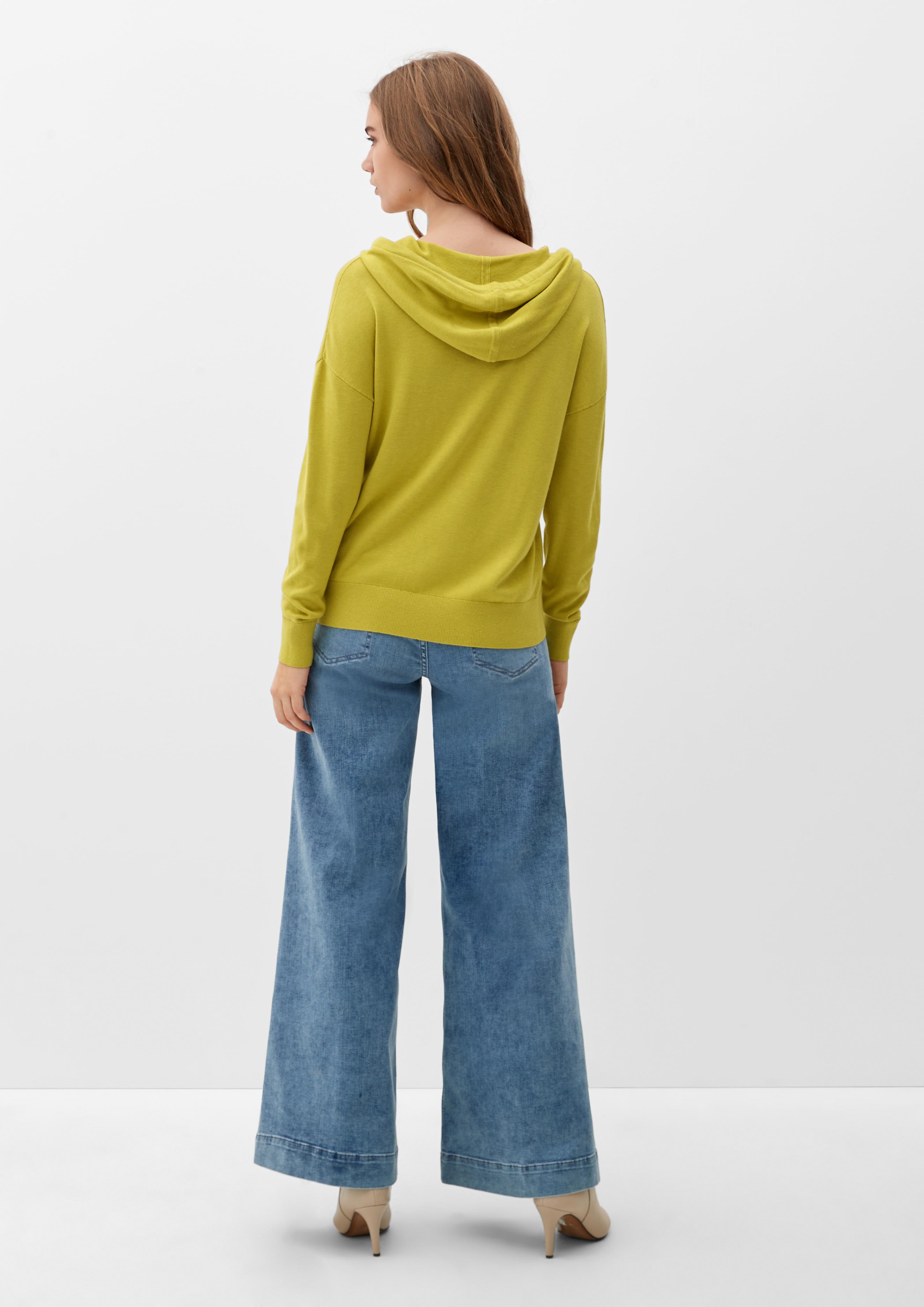 Kapuzenpullover aus Viskosemix  2121139-1491