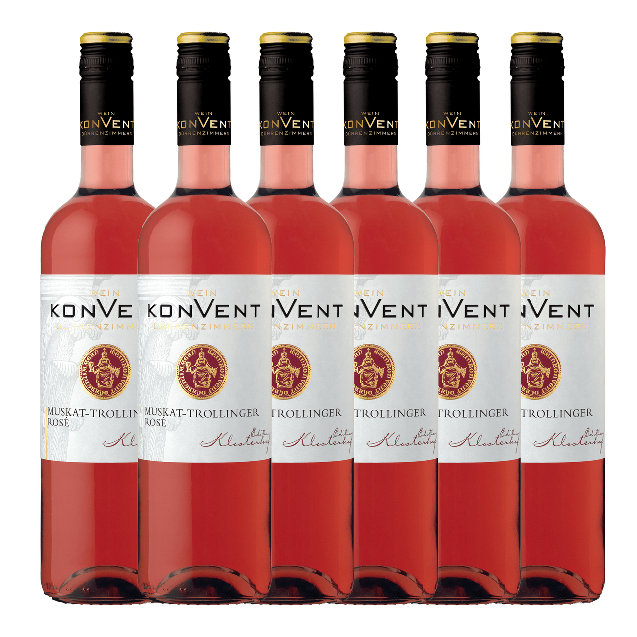 Württembergische WZG Klosterhof Muskat-Trollinger Rose Qba 0,75L 6er Karton
