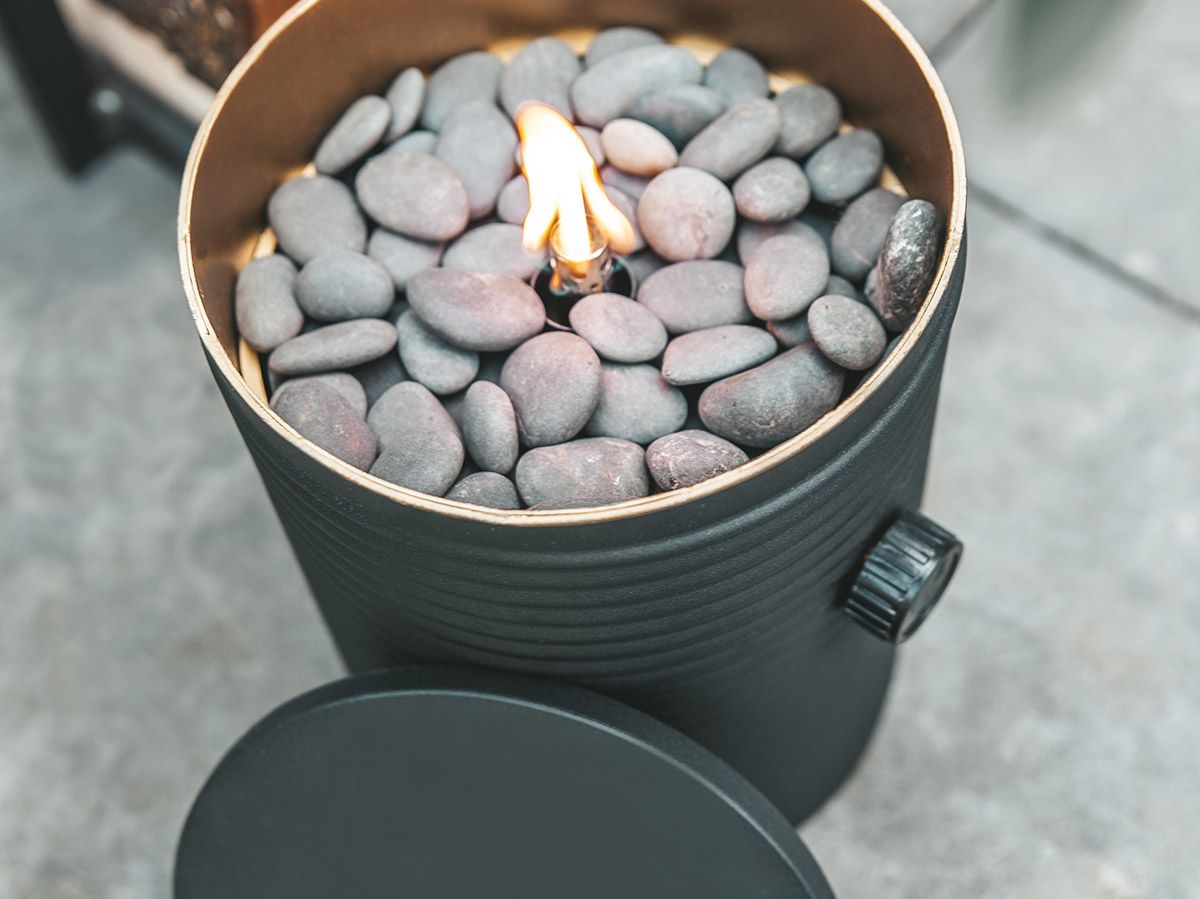 Cosi Fires Cosiscoop Iconic Black Gaslaterne