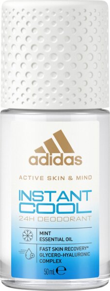 Adidas Active Skin & Mind Instant Cool Deodorant Roll-On