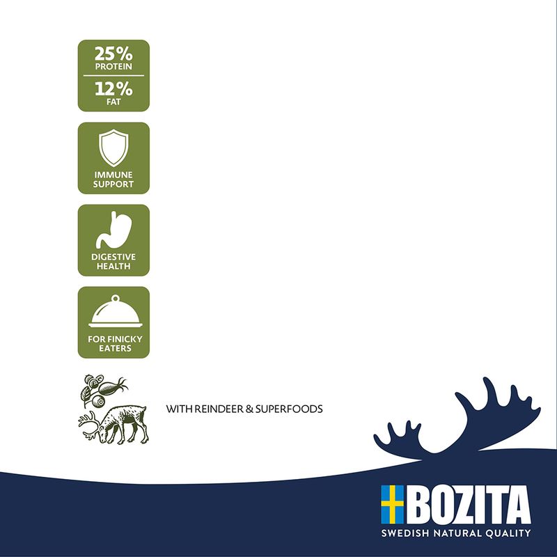 Bozita  Original Adult  Flavour Plus mit Rentier