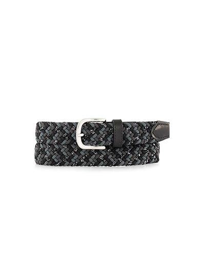 Alberto Golf, schwarz-greige-braun, Breite ca. 3,5 cm