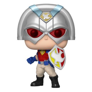 Funko POP! DC: Vinyl Figur Peacemaker w/Shield 9 cm