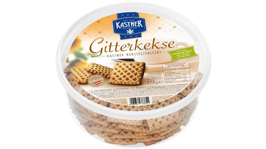KASTNER Gitterkekse 375 g