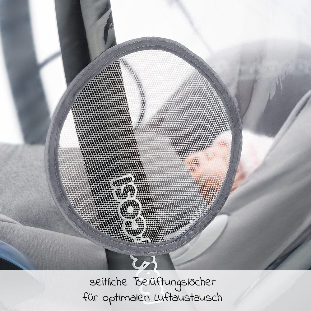 Zamboo Babyschale Universal, Regenschutz Regenverdeck für Babyschale / Maxi Cosi