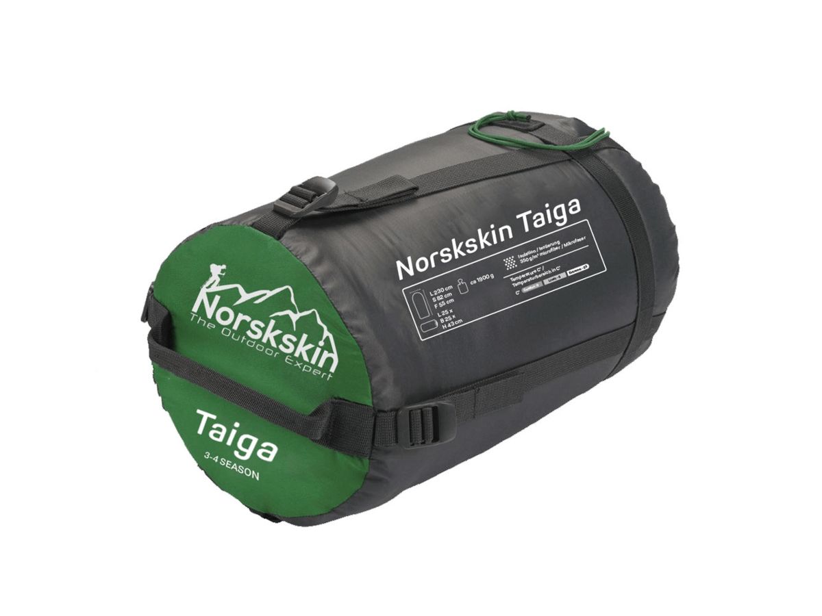 Norskskin Taiga 4-Jahreszeiten Mumienschlafsack rechts