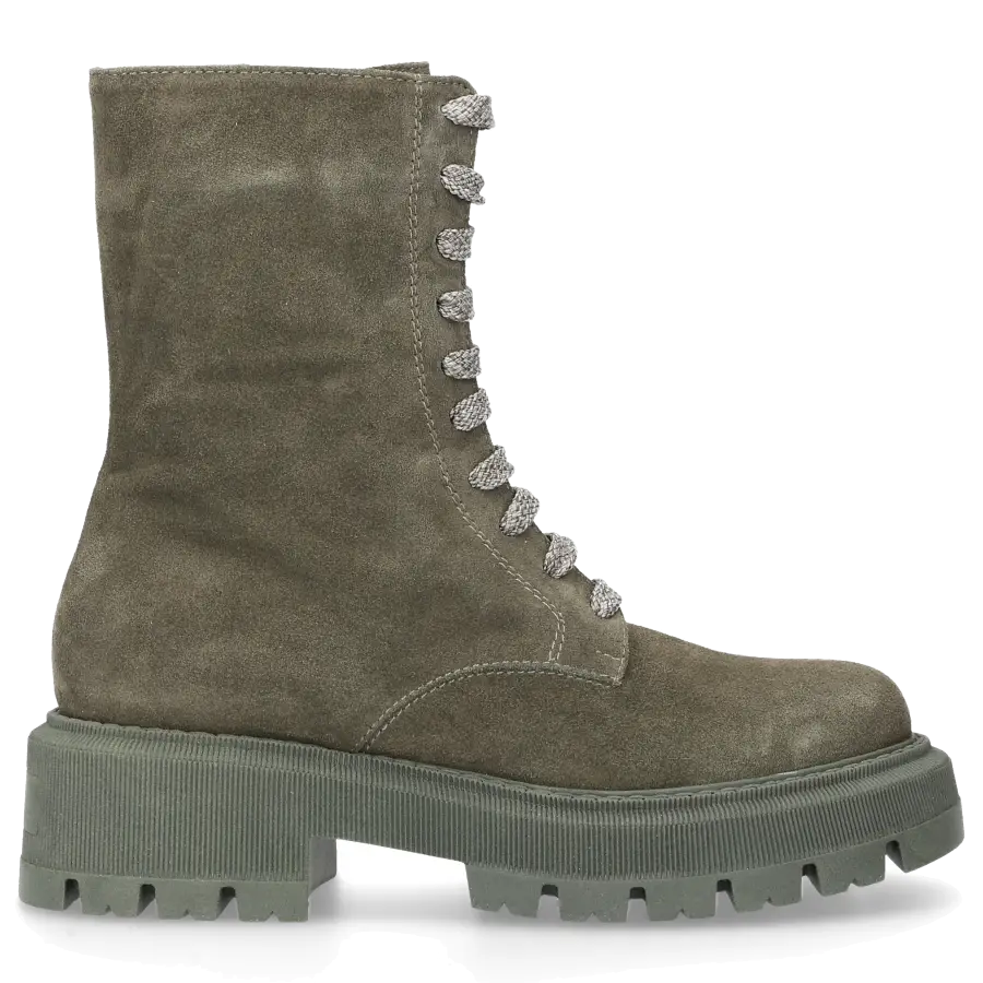 EN AVANT - Stiefeletten C024 Veloursleder - grün