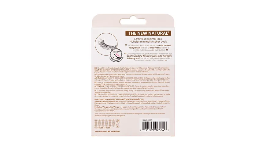 KISS The New Natural Multi NNM01C - schwarz