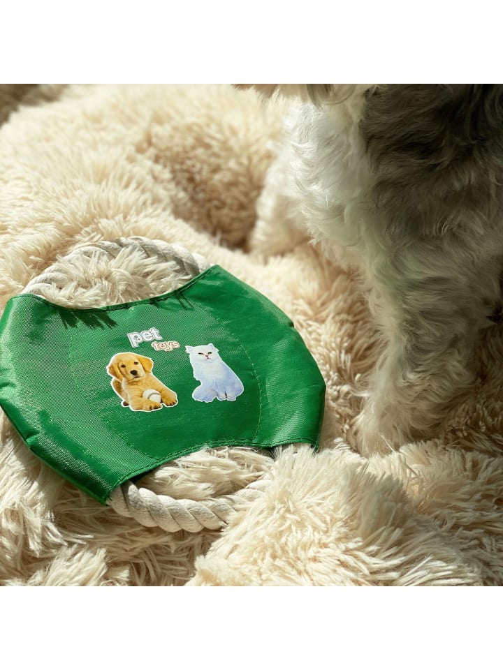 Intirilife 10er Set Hundespielzeug Kauspielzeug in Bunt günstig kaufen onesize