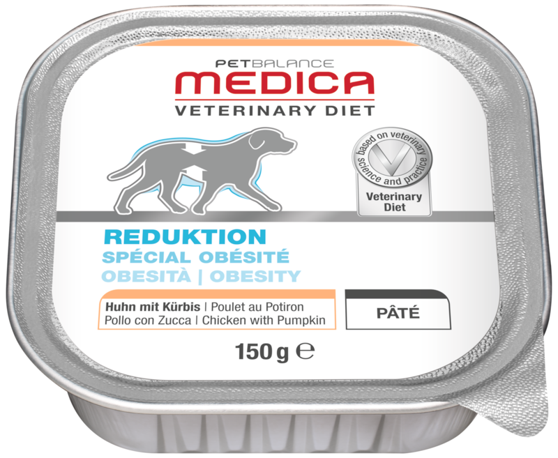PetBalance Übergewicht PetBalance Medica Reduktion Huhn mit Kürbis 11x150g