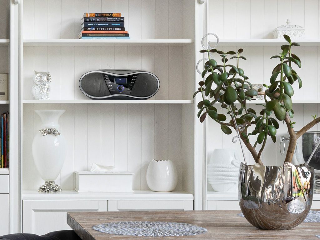 HBC434DAB-BT-Radio-CD-Player mit DAB + und Bluetooth - Schwarz