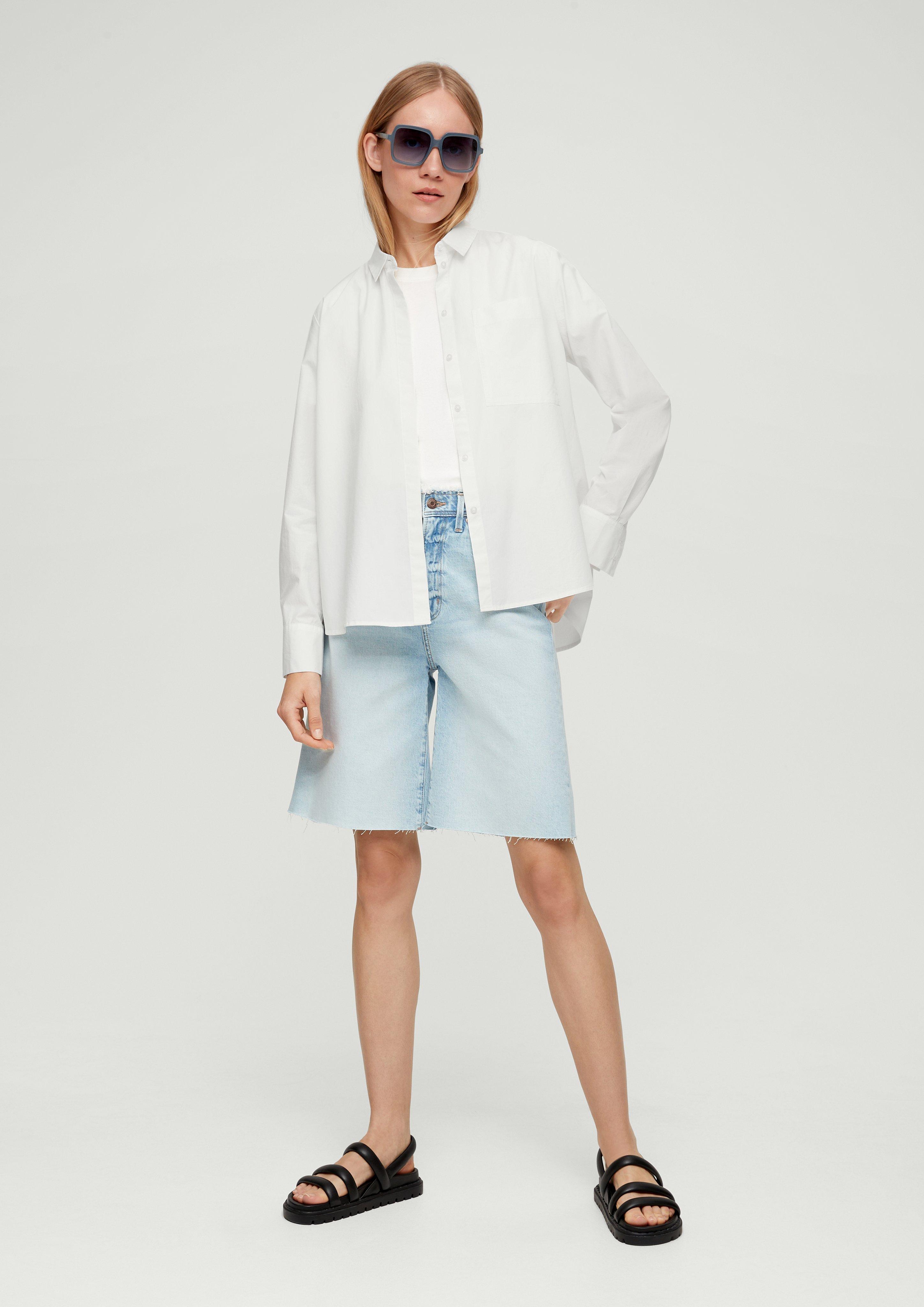 Bluse aus Popeline  2132609-0210