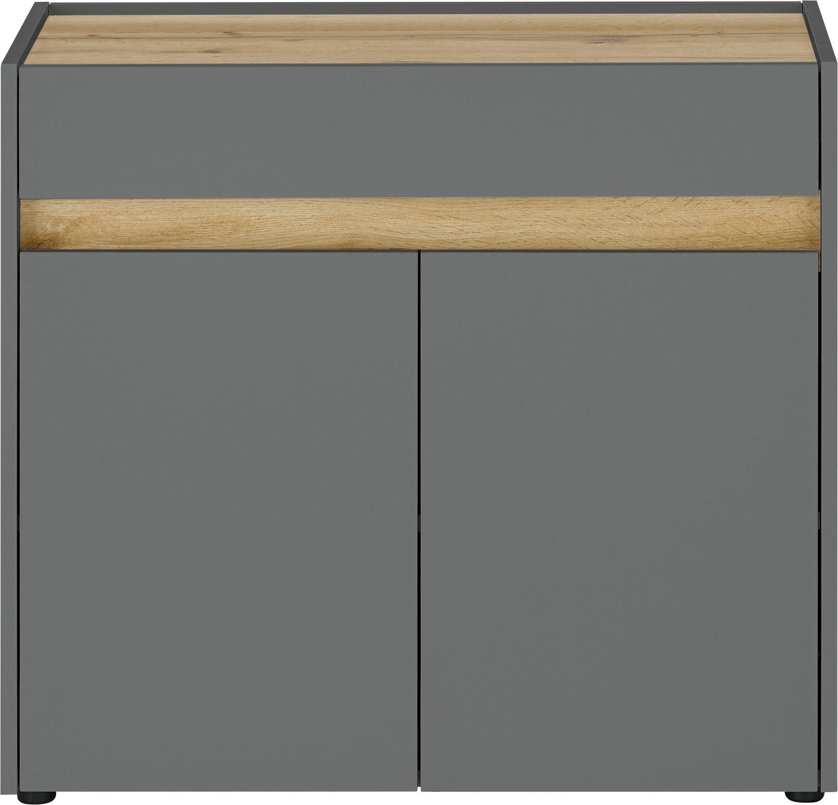 INOSIGN Kommode CiTY/GiRON, Aktenschrank, wohnliches Home Office, Breite 80 cm