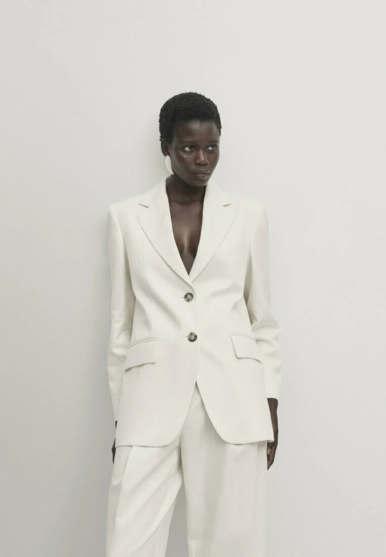Massimo Dutti CON BOLSILLOS - Abrigo corto