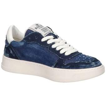 Replay Reload W Denim Sneaker in blau