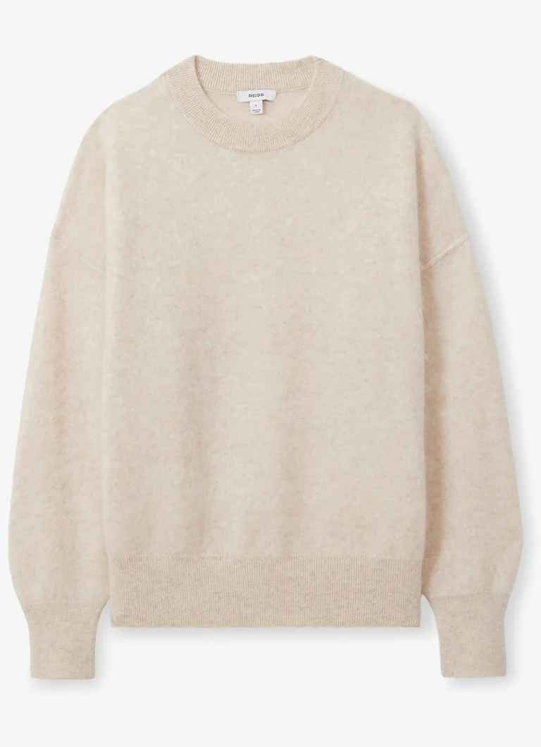 Maglione Reiss Misha in cashmere a maglia fine
