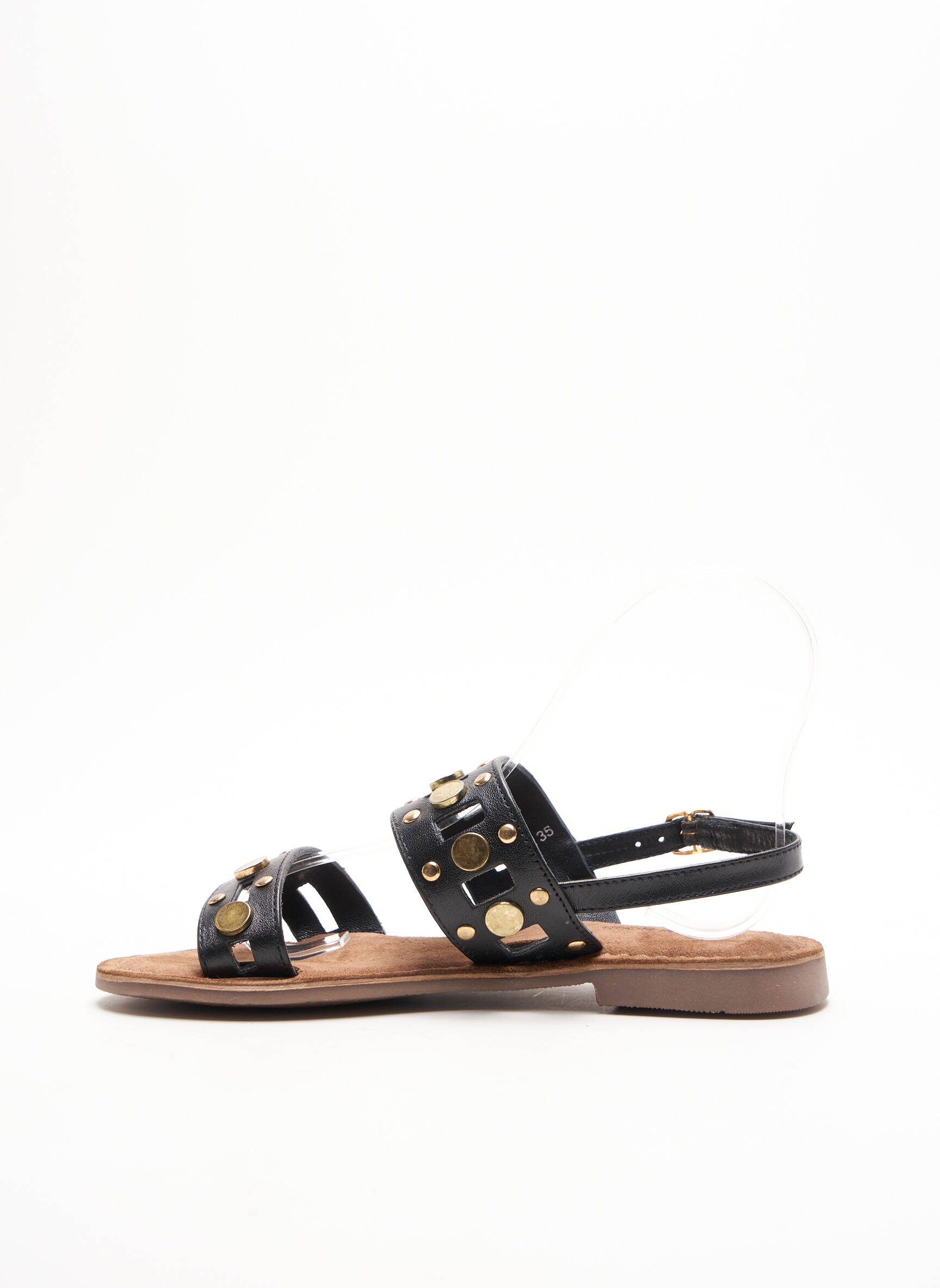 Elue Par Nous Sandales Nu Pieds Femme couleur noir