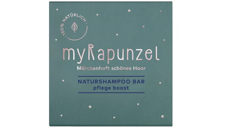 myRapunzel Naturshampoo Bar pflege boost vegan 60 g