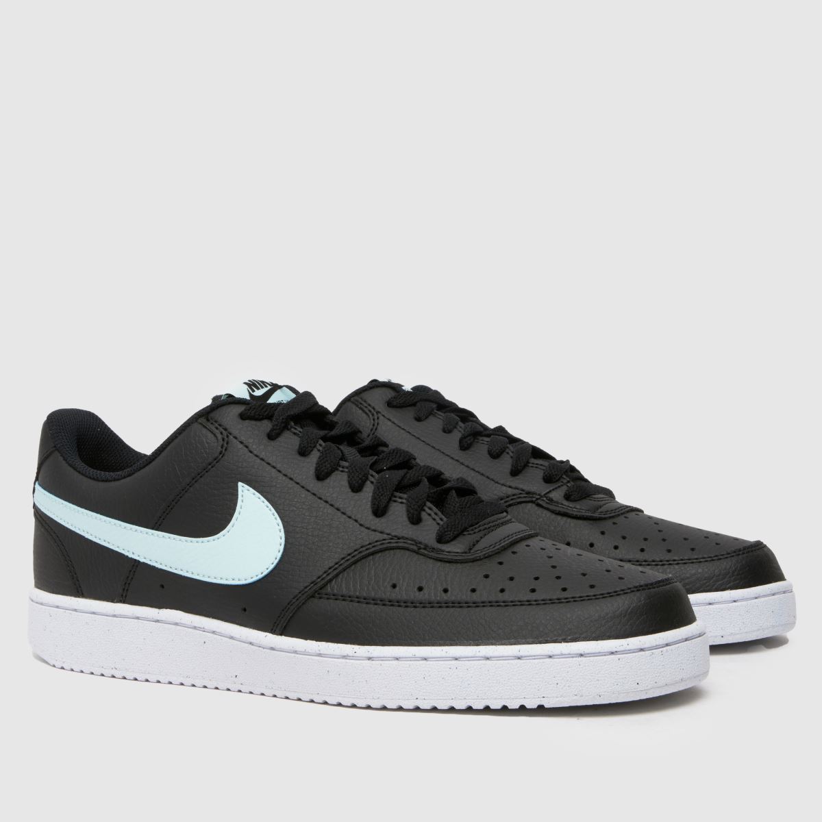 Športni copati Nike Court Vision Next Nature v črni barvi z vzorcem ...