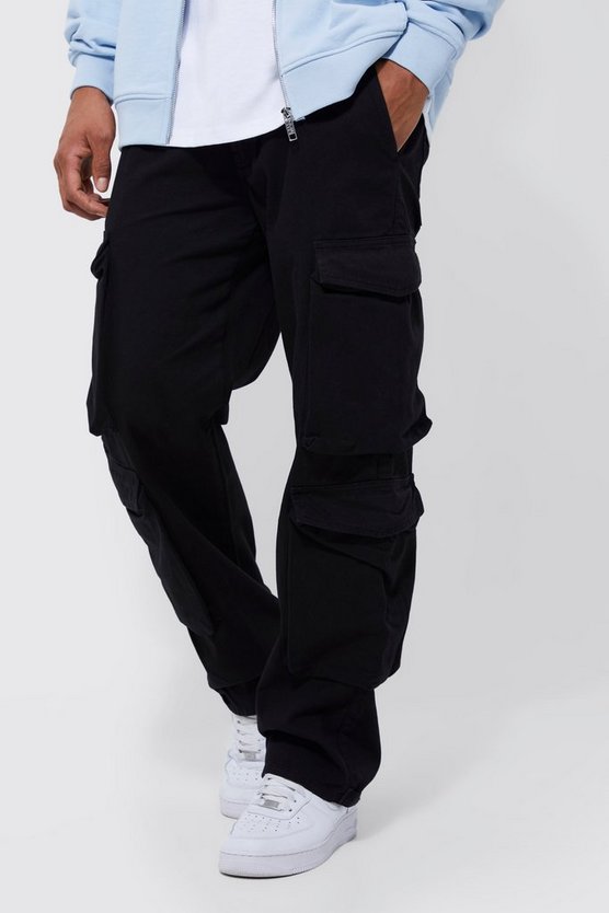 Lockere Twill Cargohose