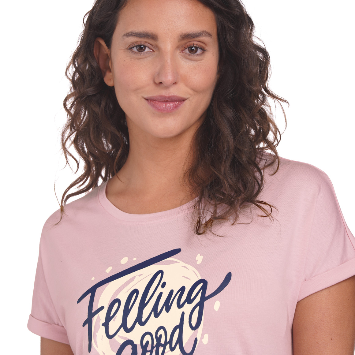 Damen Schlafshirt mit Print