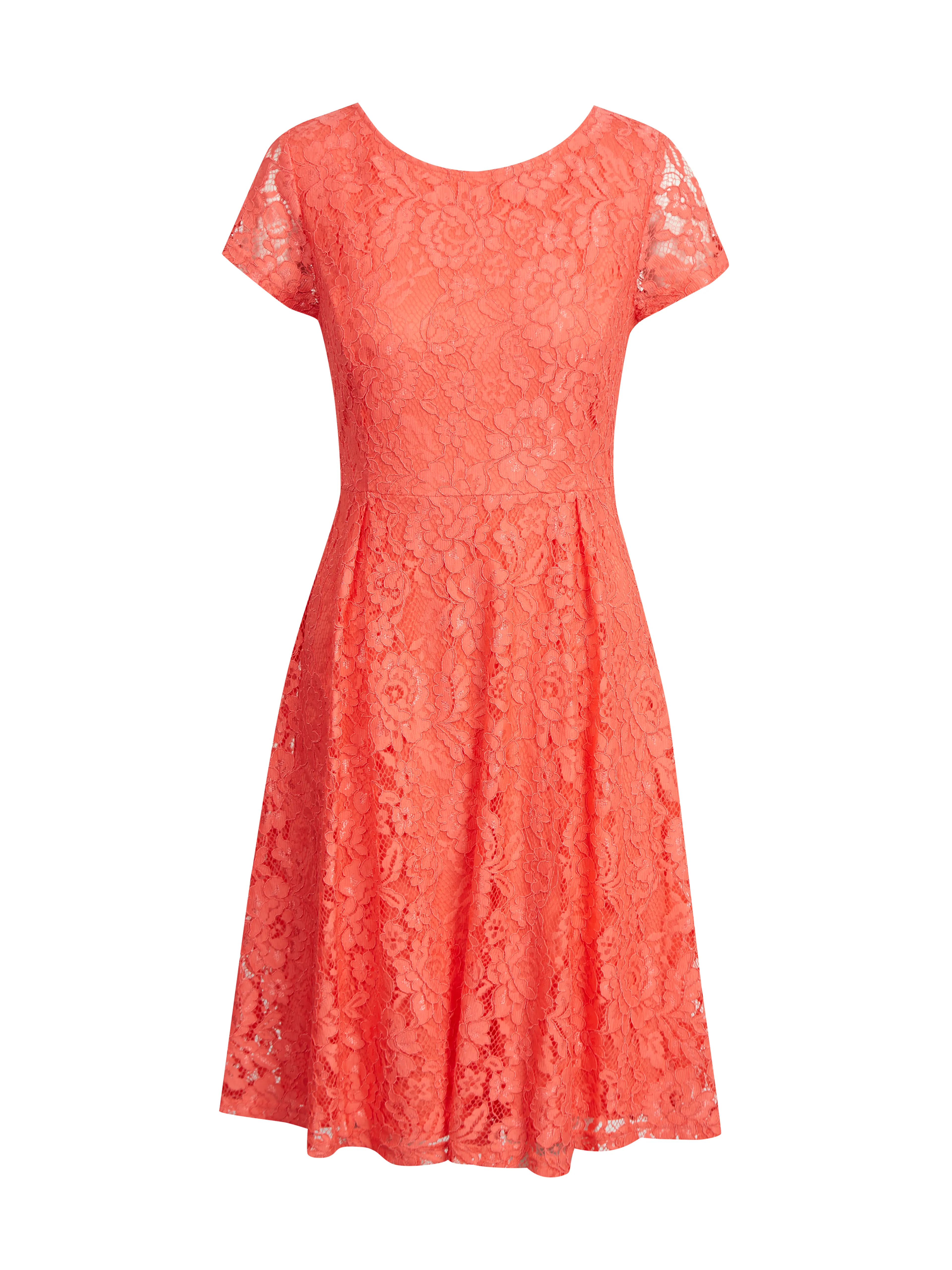 Rosa Damen-Spitzenkleid ORSAY