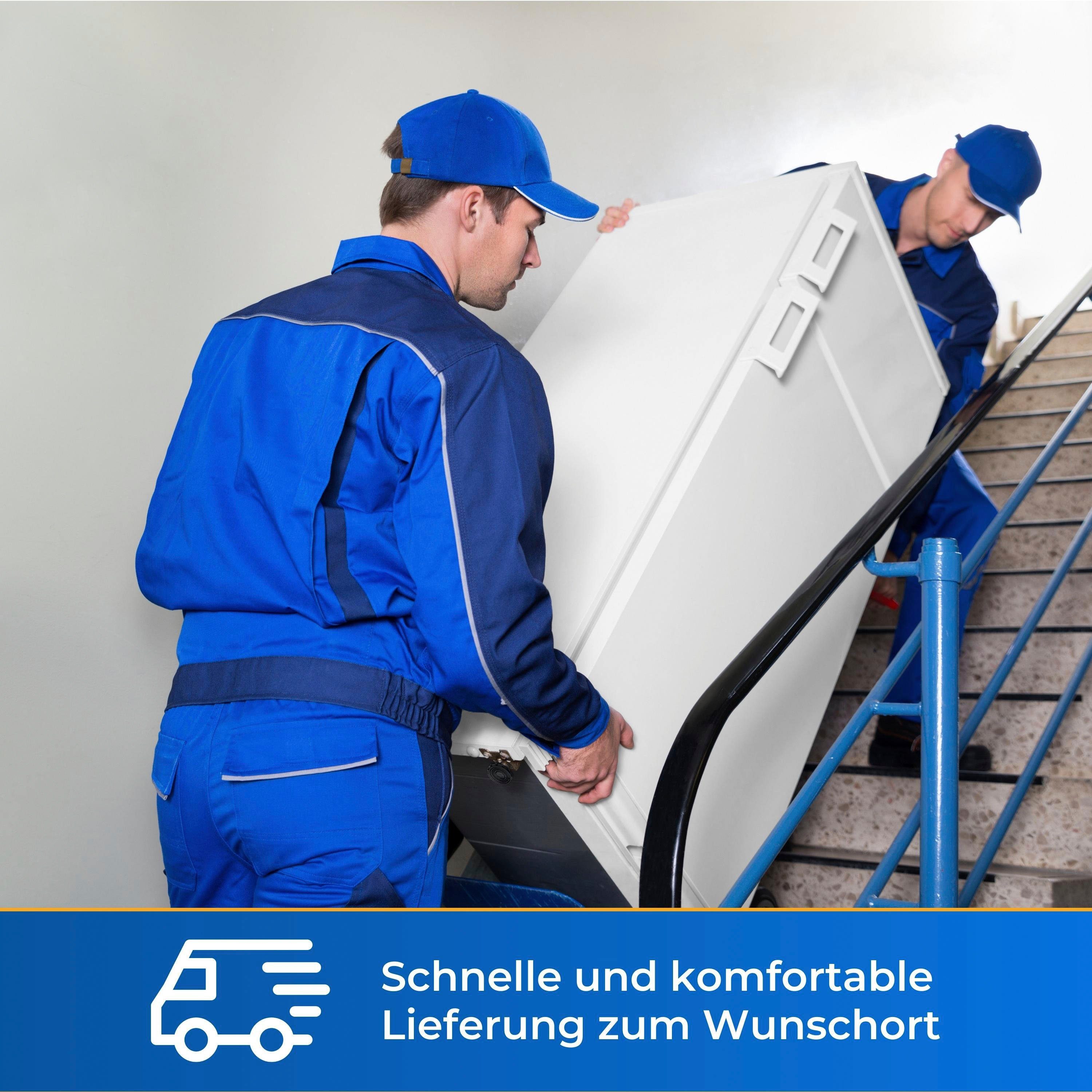 exquisit Kühl-/Gefrierkombination KGC265-70-NF-WS-040C, 180,5 cm hoch, 54 cm breit