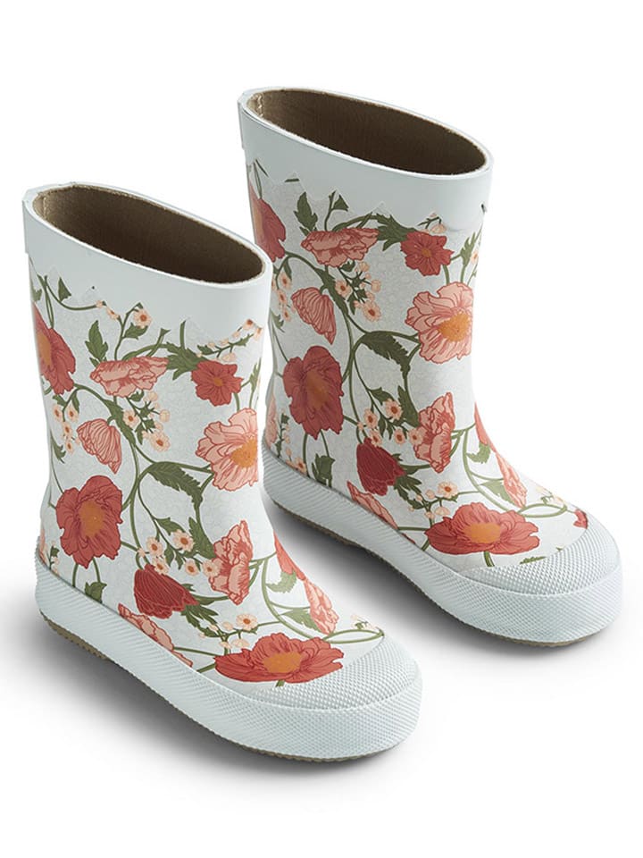 Wheat Gummistiefel in Hellblau/ Rot günstig kaufen