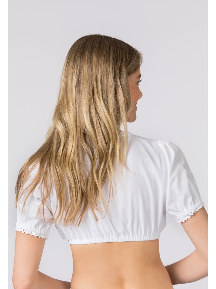 Stockerpoint Stockerpoint Dirndlbluse Tania in weiss günstig kaufen
