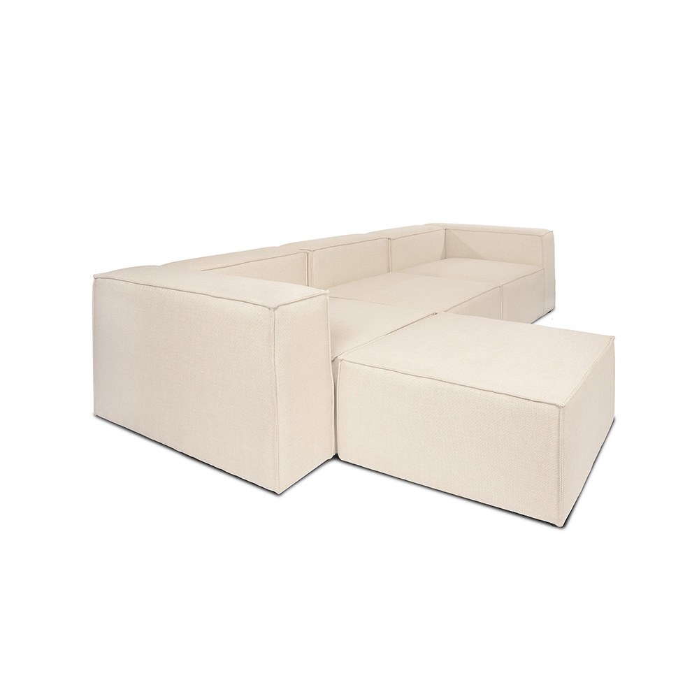 Home Deluxe Modulares Sofa VERONA - L beige