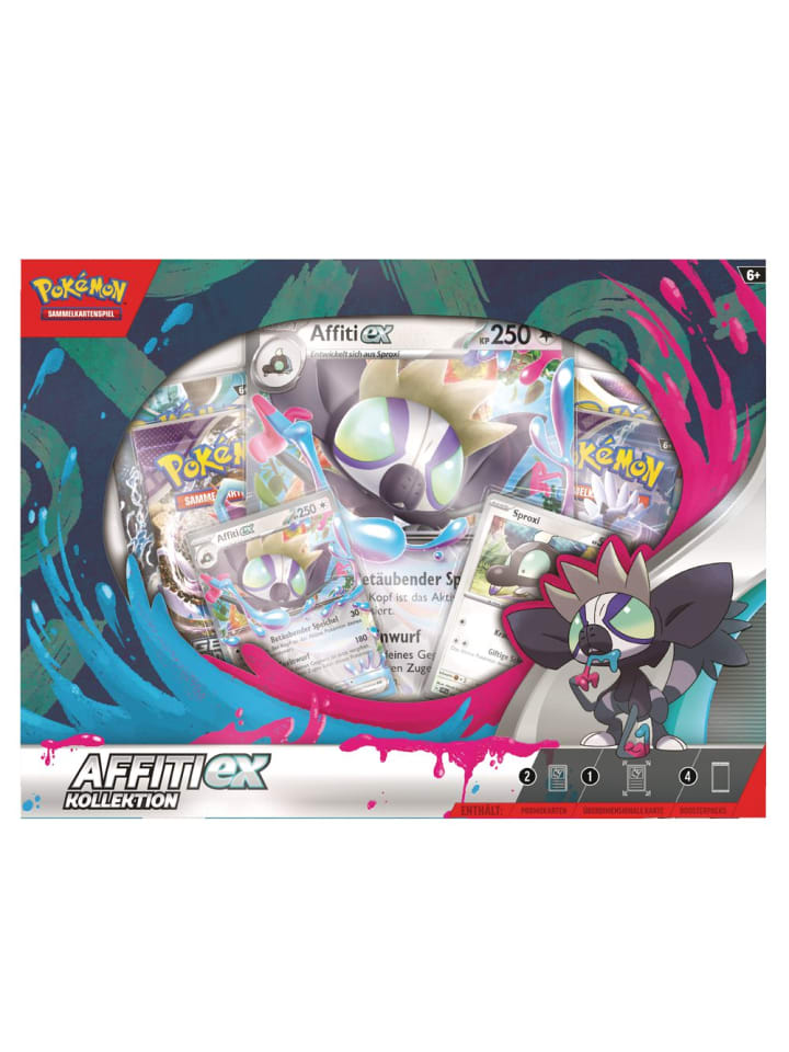 Pokémon Affiti-EX Kollektion | Pokemon | Sammel-Karten | Edition deutsch günstig kaufen onesize