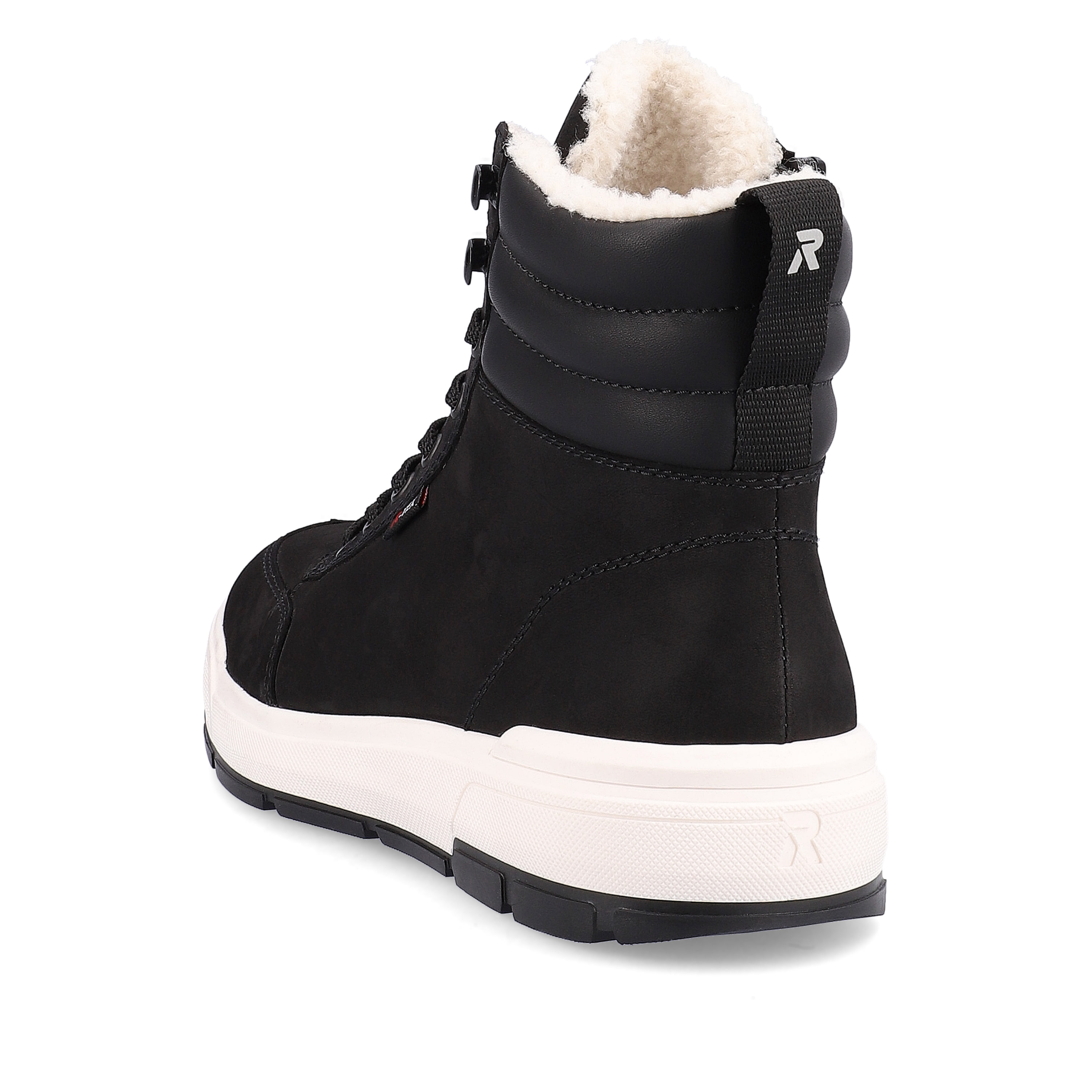 Rieker Herren Sneaker High steel black