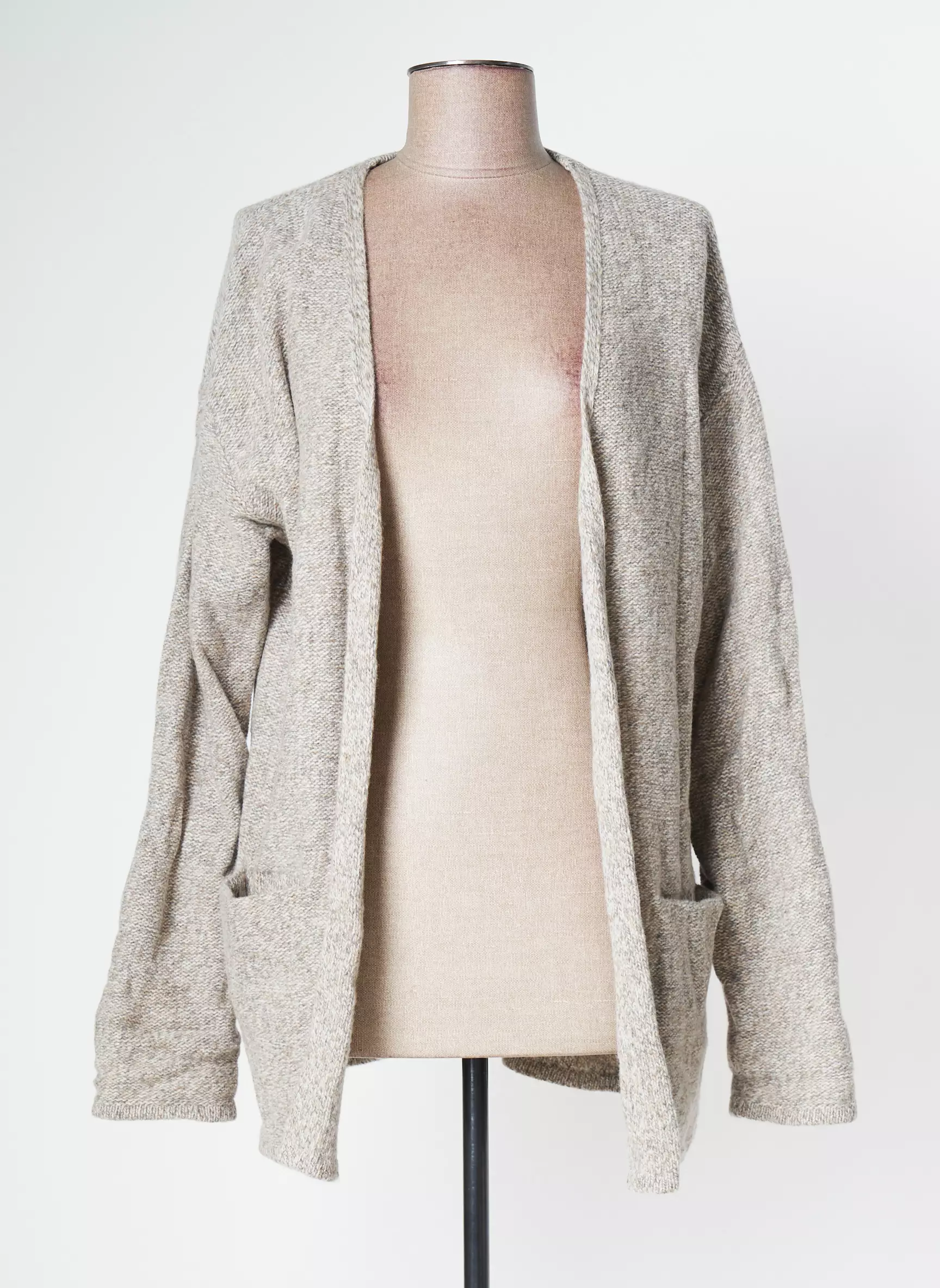 Solily Cardigans Femme couleur beige