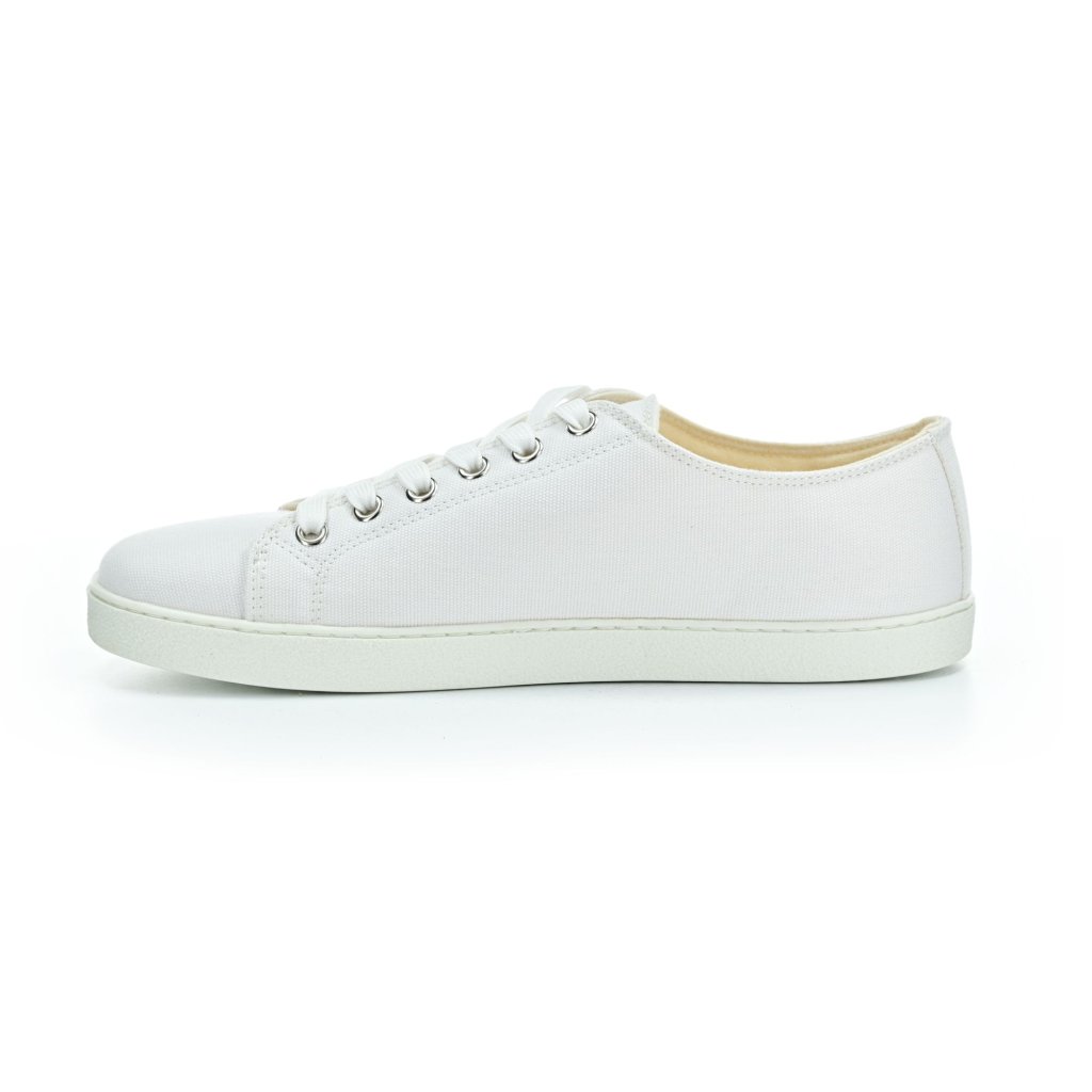 Groundies Lima White Canvas Barfußschuhe