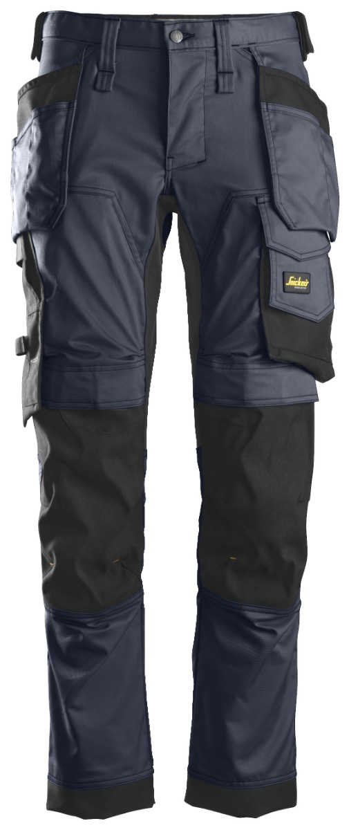 Snickers Workwear 6241 AllroundWork, stretchiga arbetsbyxor med hölsterfickor