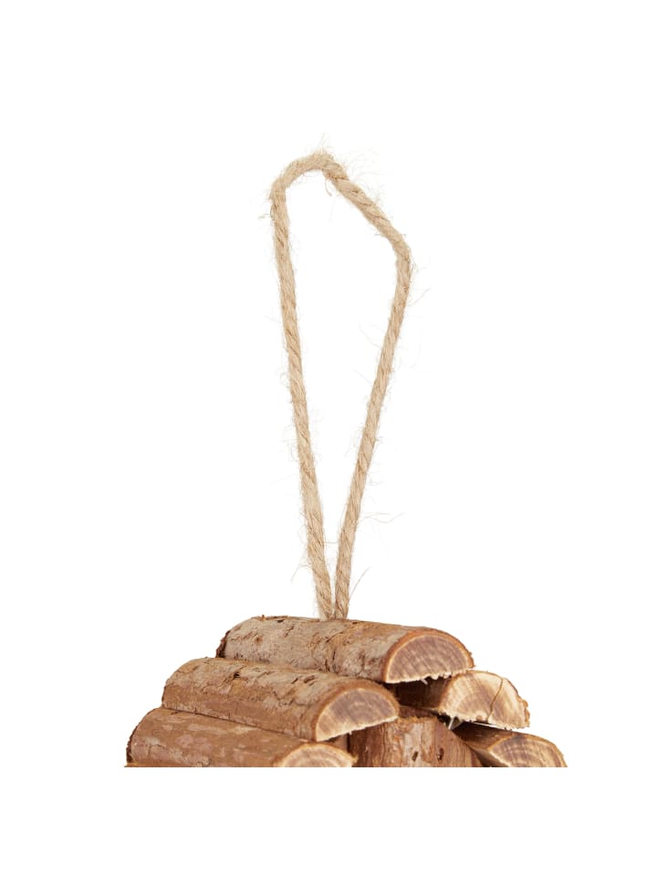 relaxdays Vogelhaus in Natur - (B)11x (H)24,5 x (T)8 cm günstig kaufen onesize