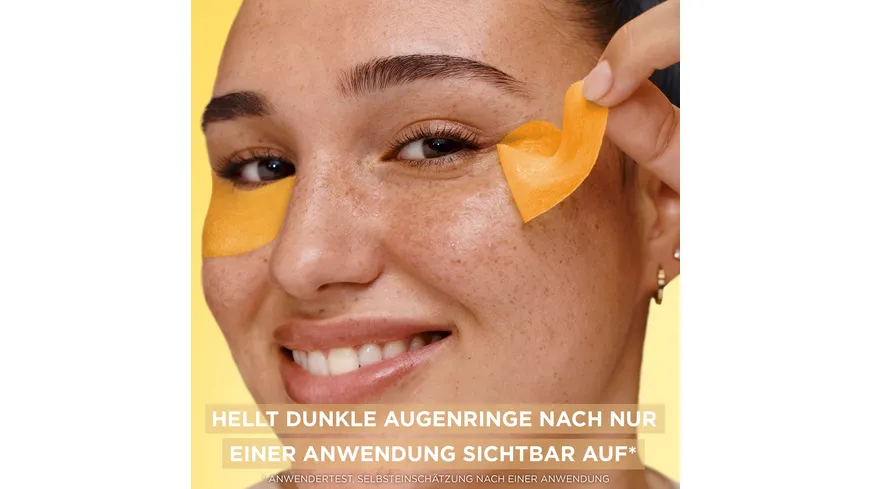 Garnier SkinActive Vitamin C Glow Booster Augen-Tuchmaske