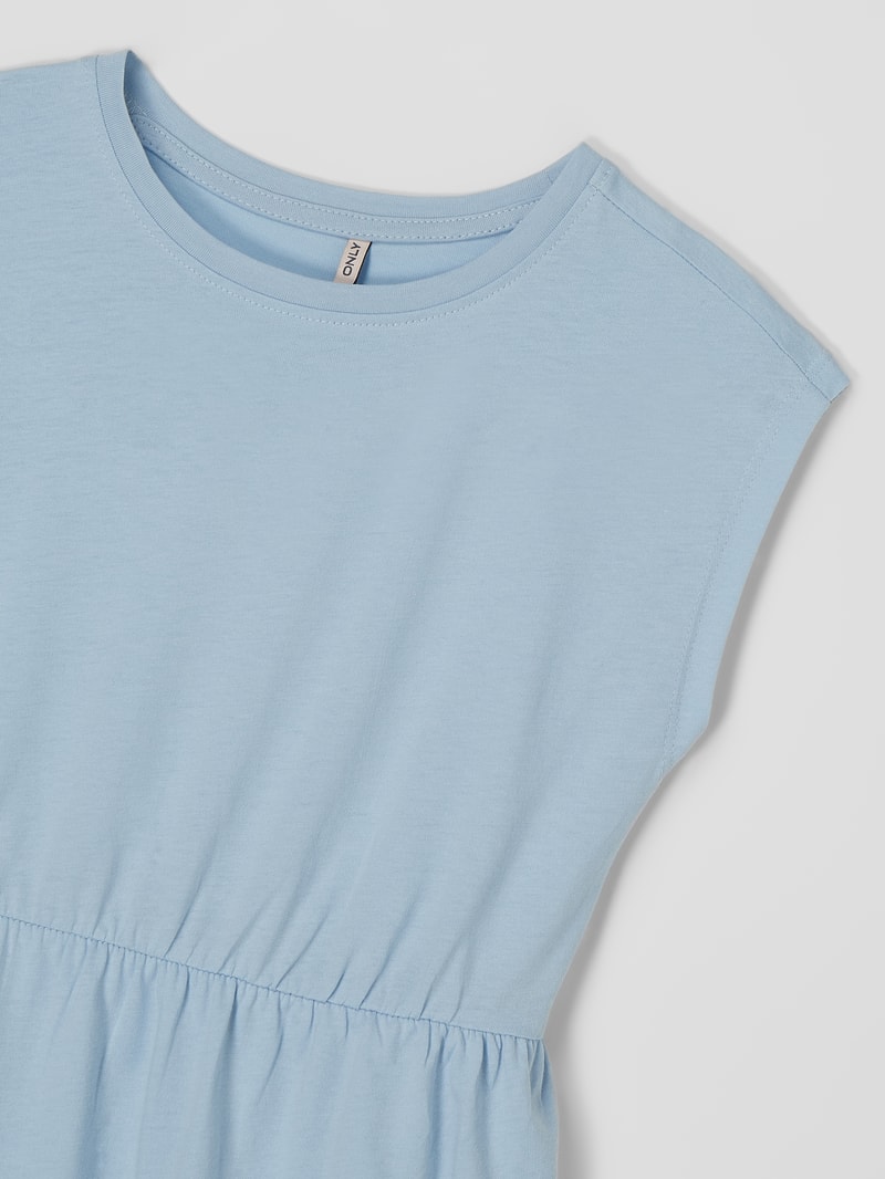 Jerseykleid in Wickel-Optik Modell 'May' in bleu