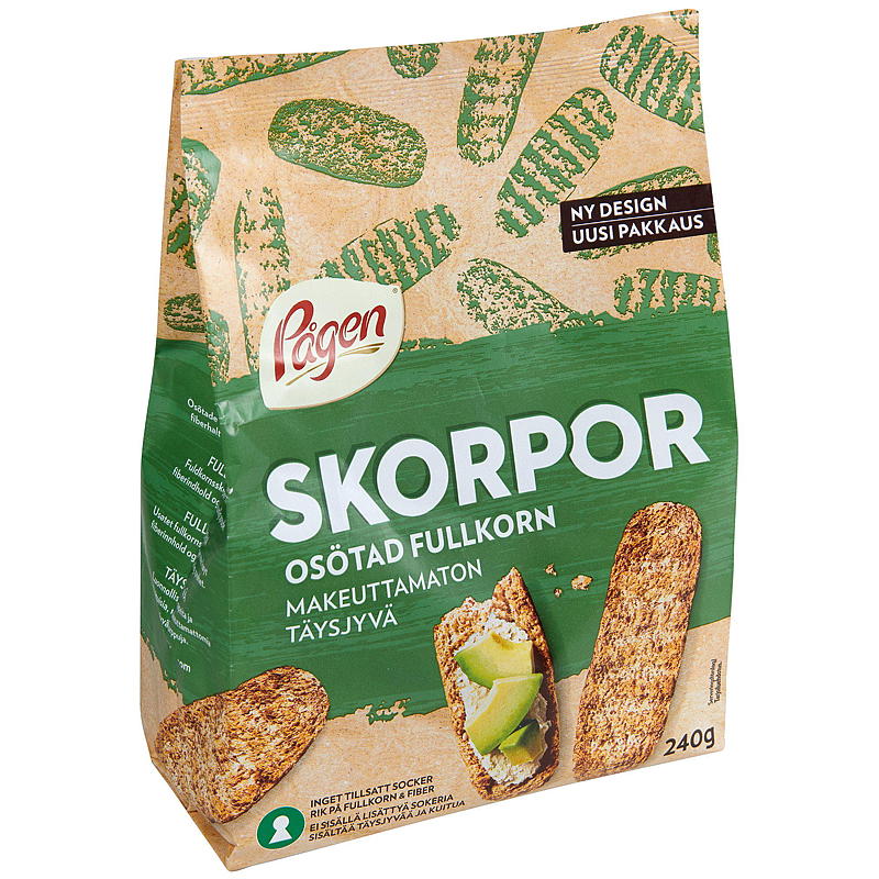 Skorpor 240 g fullkorn